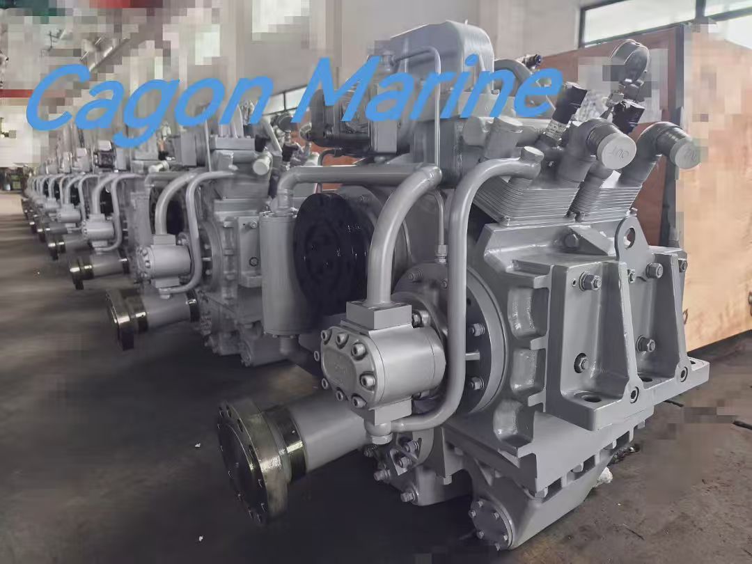 Motor principal de alta velocidad de 1500 hp, transmisión en V de gran ángulo,