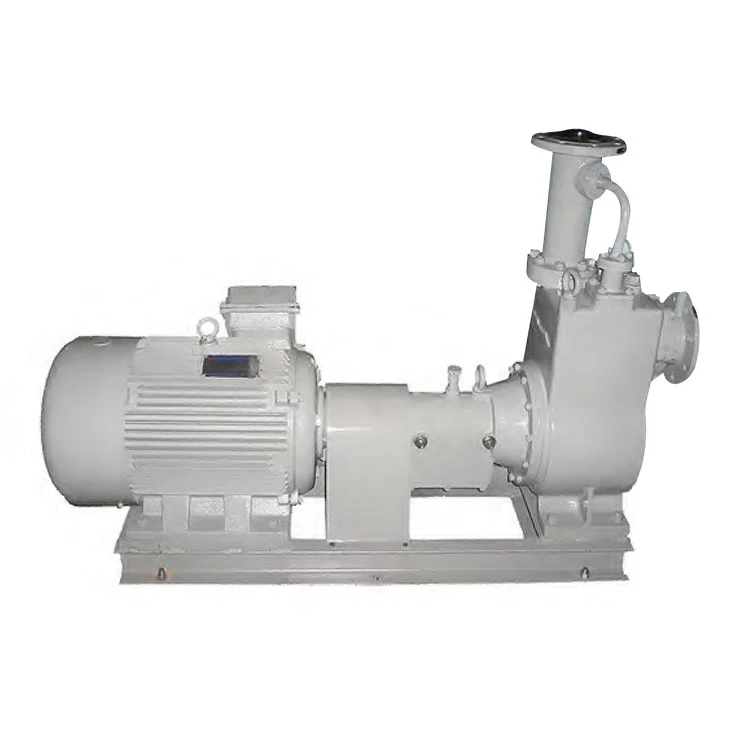 Bomba de aceite centrífugo de autocubrimiento horizontal de Cyz Marine